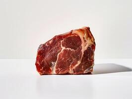 AI generated beautiful beef steak photo
