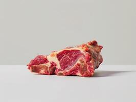 AI generated beautiful beef steak photo
