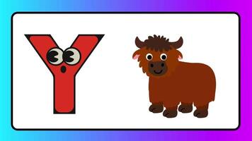 Preschool Learning Video abc alphabet nursery rhymes video Kids Vocabulary words