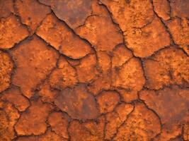 AI generated Cracks in the ground. Abstract background and texture for design. photo