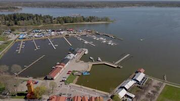 Views of Osthammar, Sweden by Drone video