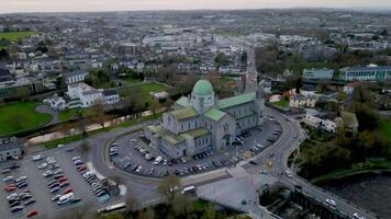 Views of Galway, Ireland by Drone video