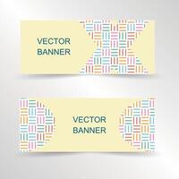 abstract visit card, front and back side, vector illustration