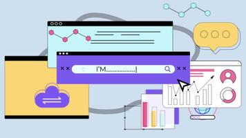 Arbeit Zeit Infografik mit Animation zum Geschäft korporativ Präsentation video