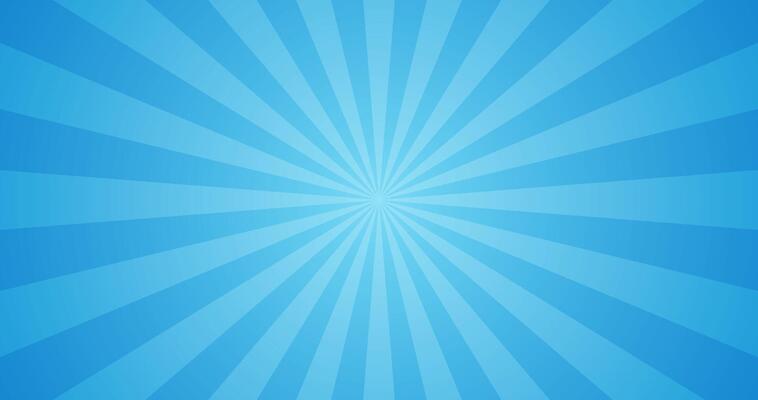 Simple Gradient Blue Blank Horizontal Plain Background With Stripe Light Explosion Effect