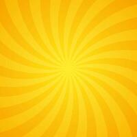 Explosive Sunshine Yellow Rays Effect Texture Pattern In Blank Square Plain Background vector
