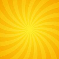 Explosive Sunshine Yellow Rays Effect Texture Pattern In Blank Square Plain Background vector