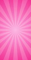 Abstract Pink Starburst Effect In Blank Vertical Vector Plain Background
