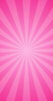 Abstract Pink Starburst Effect In Blank Vertical Vector Plain Background