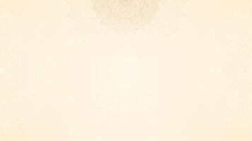 Spiral Serenity Of Ethereal Gold Line Mandala Art Blank Horizontal Plain Vector Background Design