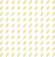 Outlined lightning bolts, thunder bolt , power electric flash seamless pattern vector illustration