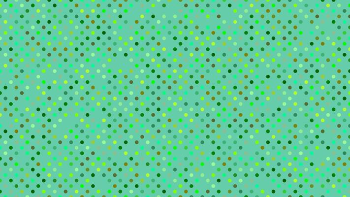 green color polka dots over medium aquamarine green background