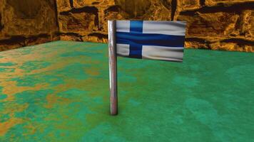 Finlandia bandera enviar video