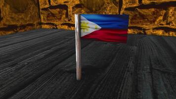 Philippines Flag Post video