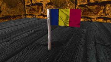 Tschad Flagge Post video