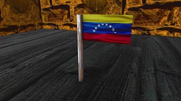 venezuela flagga posta video