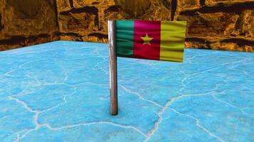 Kamerun Flagge Post video