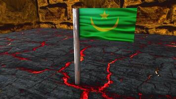 Mauritanie drapeau Publier video