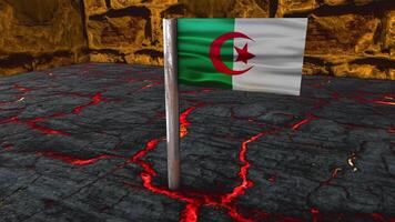 Algerien Flagge Post video