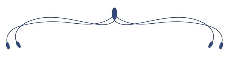 blue sailboat simple running line dividing line vector