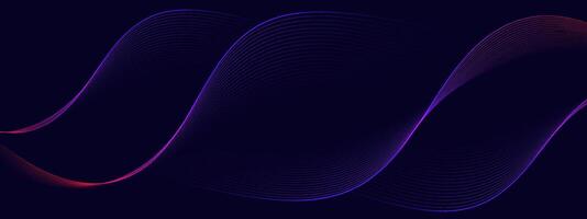 Abstract background with flowing lines. vector