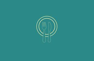 Logo icon for restaurant Eps vector