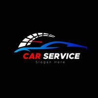 car servie silhouette logo vector