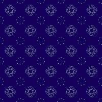 background seamless pattern of white line pattern White dashed line on a dark blue background.concept for fabric printing or graphic design. vector