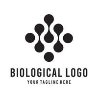 biológico logo archivo eps 10 fácil a utilizar vector