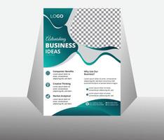 modern corporate business flyer ,Stylish professional business flyer, creative business flyer template vector