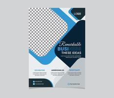 modern corporate business flyer ,Stylish professional business flyer,creative business flyer template vector