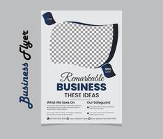 modern corporate business flyer ,Stylish professional business flyer,creative business flyer template vector