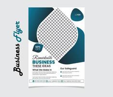 modern corporate business flyer ,Stylish professional business flyer,creative business flyer template vector