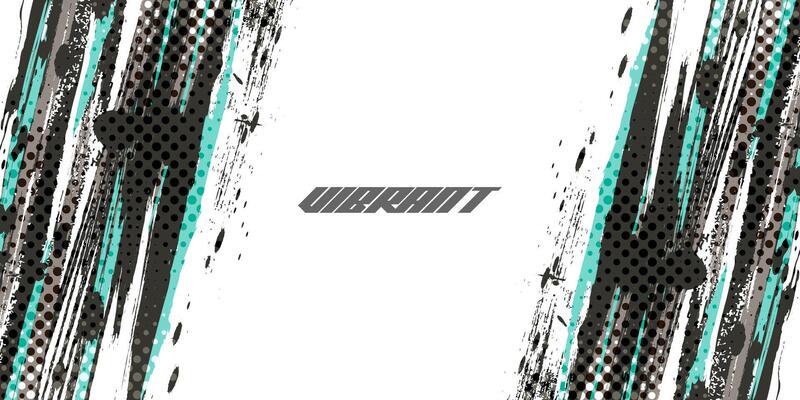 Abstract Brush Background with Blue and Gray Colors and Halftone Effect. Grunge Sports Background with Pop Art Style