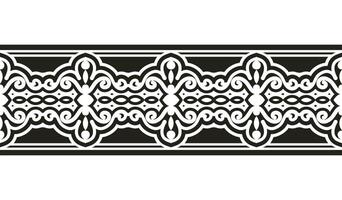 ornamental pattern border Design Template vector