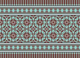 American ethnic native pattern.Traditional Navajo,Aztec,Apache,Southwest and Mexican style fabric pattern.Abstract motifs pattern.Design for fabric,clothing,blanket,carpet,woven,wrap,decoration vector