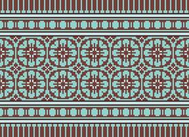 American ethnic native pattern.Traditional Navajo,Aztec,Apache,Southwest and Mexican style fabric pattern.Abstract motifs pattern.Design for fabric,clothing,blanket,carpet,woven,wrap,decoration vector