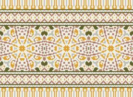 American ethnic native pattern.Traditional Navajo,Aztec,Apache,Southwest and Mexican style fabric pattern.Abstract motifs pattern.Design for fabric,clothing,blanket,carpet,woven,wrap,decoration vector