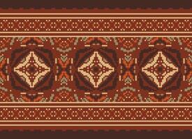 americano étnico nativo patrón.tradicional Navajo,azteca,apache,suroeste y mexicano estilo tela patrón.abstracto motivos patrón de diseño para tela, ropa, manta, alfombra, tejido, envoltura, decoración vector