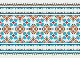 American ethnic native pattern.Traditional Navajo,Aztec,Apache,Southwest and Mexican style fabric pattern.Abstract motifs pattern.Design for fabric,clothing,blanket,carpet,woven,wrap,decoration vector