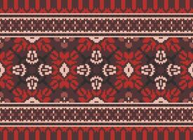 American ethnic native pattern.Traditional Navajo,Aztec,Apache,Southwest and Mexican style fabric pattern.Abstract motifs pattern.Design for fabric,clothing,blanket,carpet,woven,wrap,decoration vector