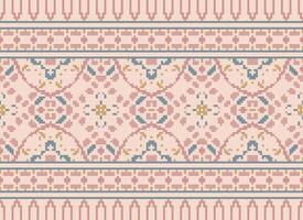 American ethnic native pattern.Traditional Navajo,Aztec,Apache,Southwest and Mexican style fabric pattern.Abstract motifs pattern.Design for fabric,clothing,blanket,carpet,woven,wrap,decoration vector