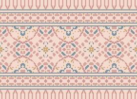 American ethnic native pattern.Traditional Navajo,Aztec,Apache,Southwest and Mexican style fabric pattern.Abstract motifs pattern.Design for fabric,clothing,blanket,carpet,woven,wrap,decoration vector