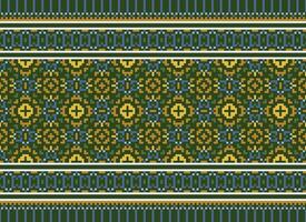 American ethnic native pattern.Traditional Navajo,Aztec,Apache,Southwest and Mexican style fabric pattern.Abstract motifs pattern.Design for fabric,clothing,blanket,carpet,woven,wrap,decoration vector