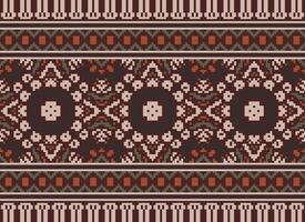 American ethnic native pattern.Traditional Navajo,Aztec,Apache,Southwest and Mexican style fabric pattern.Abstract motifs pattern.Design for fabric,clothing,blanket,carpet,woven,wrap,decoration vector