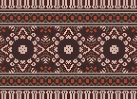 American ethnic native pattern.Traditional Navajo,Aztec,Apache,Southwest and Mexican style fabric pattern.Abstract motifs pattern.Design for fabric,clothing,blanket,carpet,woven,wrap,decoration vector