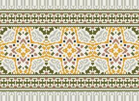 American ethnic native pattern.Traditional Navajo,Aztec,Apache,Southwest and Mexican style fabric pattern.Abstract motifs pattern.Design for fabric,clothing,blanket,carpet,woven,wrap,decoration vector