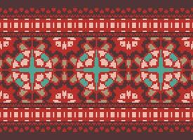 American ethnic native pattern.Traditional Navajo,Aztec,Apache,Southwest and Mexican style fabric pattern.Abstract motifs pattern.Design for fabric,clothing,blanket,carpet,woven,wrap,decoration vector