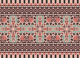 American ethnic native pattern.Traditional Navajo,Aztec,Apache,Southwest and Mexican style fabric pattern.Abstract motifs pattern.Design for fabric,clothing,blanket,carpet,woven,wrap,decoration vector