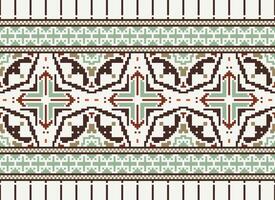 American ethnic native pattern.Traditional Navajo,Aztec,Apache,Southwest and Mexican style fabric pattern.Abstract motifs pattern.Design for fabric,clothing,blanket,carpet,woven,wrap,decoration vector